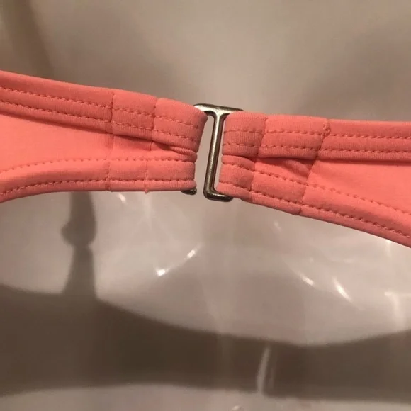 La Senza Coral Peach Push Up Swimsuit SMALL - Picture 5 of 9